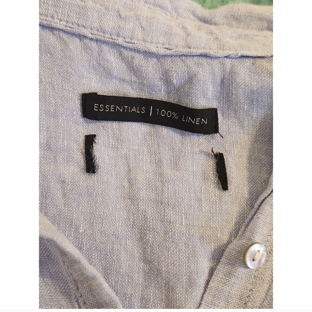 Tahari Linen Tunic - Picture 3 of 8